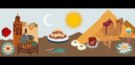 Nordafrikanischer Nachmittag – vom Nil bis zum Atlasgebirge