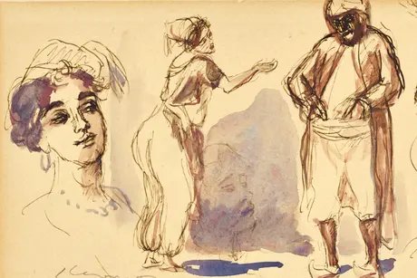 Max Slevogt, Morgiane und Ali Baba