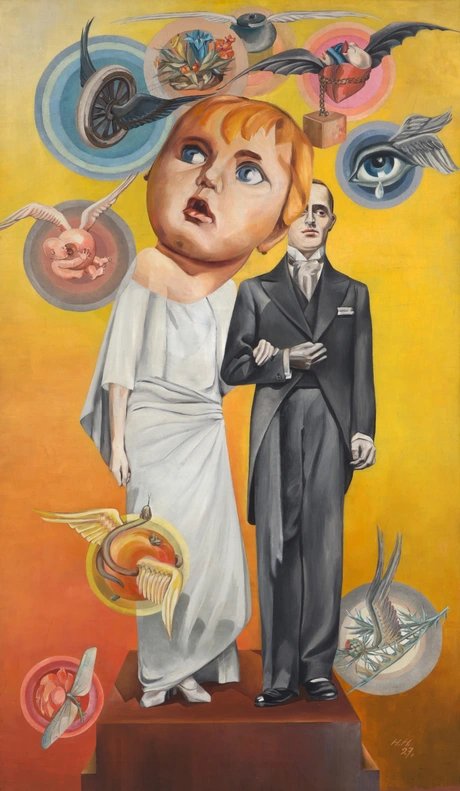 Hannah Höch, Die Braut (Pandora), 1924/1927