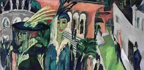 Ernst Ludwig Kirchner, Potsdamer Platz, 1914 Neue Nationalgalerie. Foto: Jörg P. Anders
