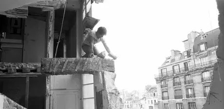 Gordon Matta-Clark, Conical Intersect, Detail, 1975