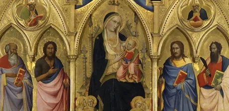 Agnolo Gaddi, Triptychon (Detail), 1388
