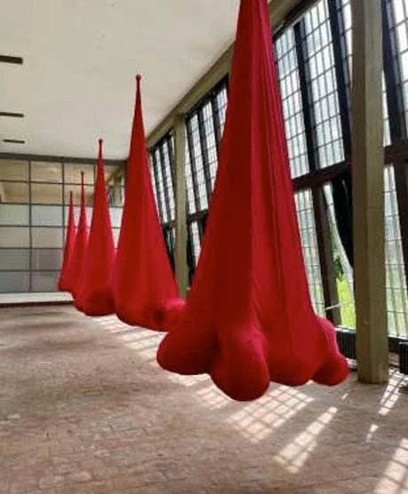 Frauke Wilken, cocooning, Ausstellungsansicht, 2026