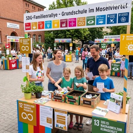 Familienrallye zu den Nachhaltigkeitszielen