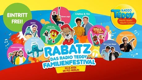 RABATZ – Das Radio TEDDY-Familienfestival, Key visual