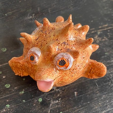Kugelfisch von Aaron, 8 Jahre, >WunderKammerKind< von Nika Kuk