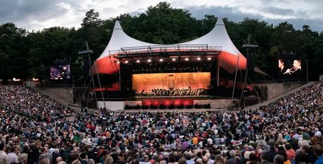 Open Air Konzert in der Berliner Waldbühne