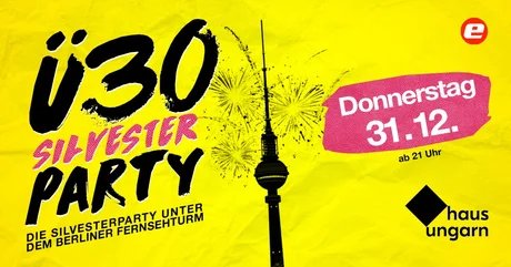 Ü30 SilvesterParty 31.12.