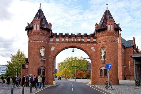 Borsig Tor in Tegel, ehemalige Einfahrt zum Werksgelände