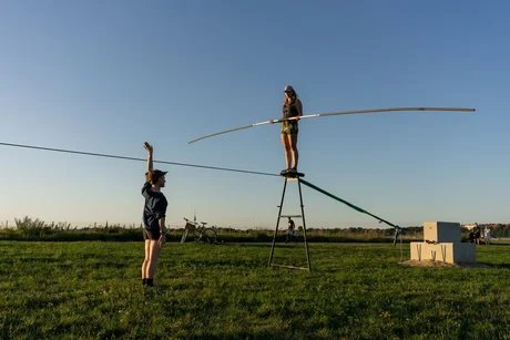 Anfänger*innen bei WireWalkers