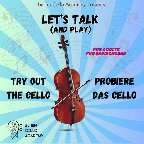 Let's Talk and Play Cello Event.