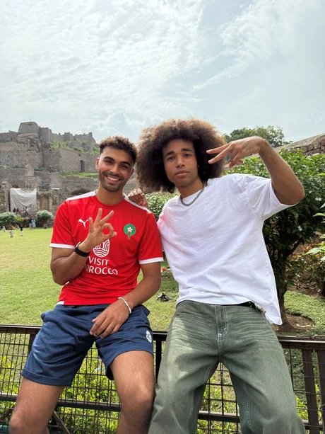Younes Zarou und Noel Robinson