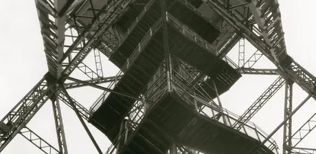 Elsa Thiemann, Funkturm, Berlin, 1930er-Jahre, Detail, Bauhaus-Archiv Berlin