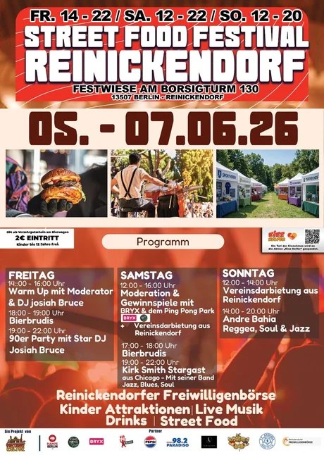 Street Food Festival Reinickendorf 2026