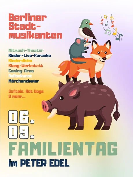 Familientag im PETER EDEL - Berliner Stadtmusikanten