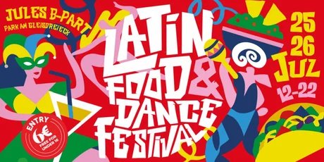 Latin Food & Dance Festival, Banner