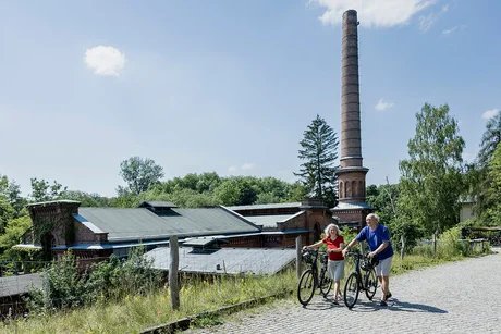 Fahrradroute: Natur und Infrastruktur