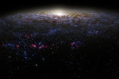 3D visualisation of the Milky Way