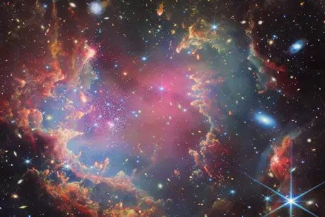 Universumsaufnahme des Weltraumteleskops Euclid.