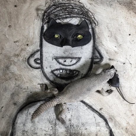 Roger Ballen, Snatched, 2021, from the series Spirits and Spaces ┬®
