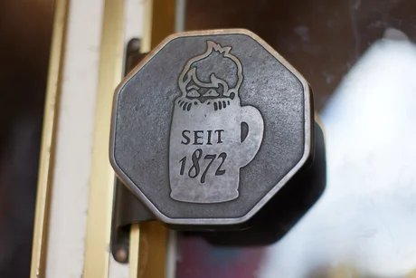 Türdrücker "Seit 1872!