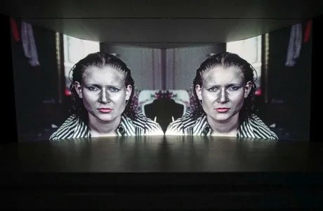 Katharina Sieverding  Life-Death, 1969  Digitalisierter 16mm-Film, 29 min  