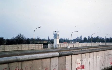 Mauerstreifen Märkisches Viertel 70iger Jahre