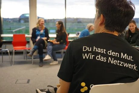 Du hast den Mut. Wir das Netzwerk. 