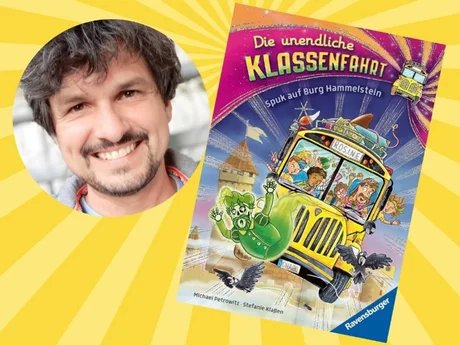 Der Autor Michael Petrotzwitz und Buch zur Lesung