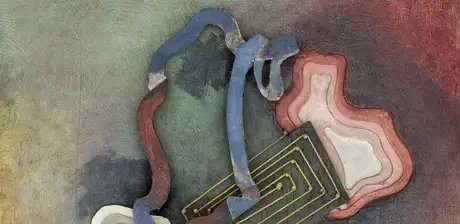 Friedl Dicker-Brandeis, Eine negative und eine positive Form eines Kraftfeldes, 1941