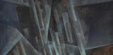 Fritz Winter, Lichtstrahlen, Detail, 1934