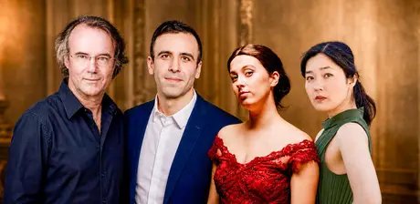Graham Cox (Klavier), Stephen Barchi (Bariton), Inês Pinto (Sopran), Yuri Mizobuchi (Mezzosopran)