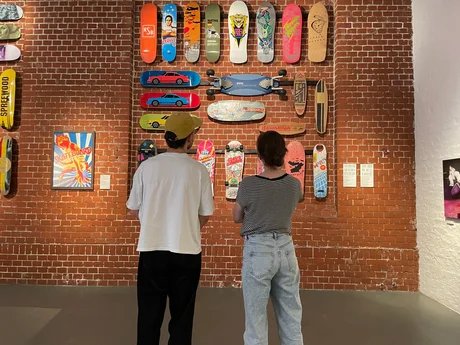 Ausstellungsbegleitung: Skater & Rollbrettfahrer vor und nach dem Mauerfall