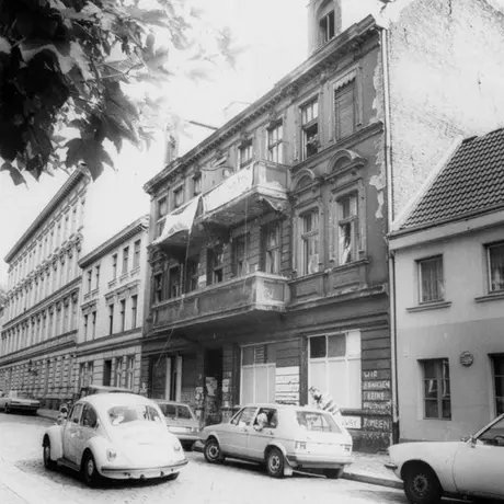 Besetztes Haus Möllentordamm 2, 6. Juli 1982