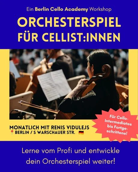Orchesterspiel für Cellist*innen