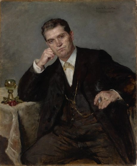 Lovis Corinth, Franz Heinrich Corinth, der Vater des Künstlers (Franz Heinrich Corinth, the Artist’s Father), 1883