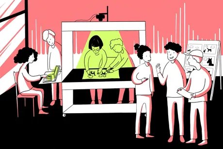 Illustration Trickfilm-Samstag