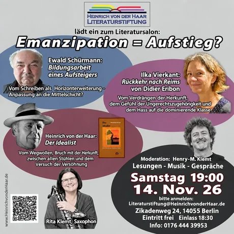 Literatursalon Flyer