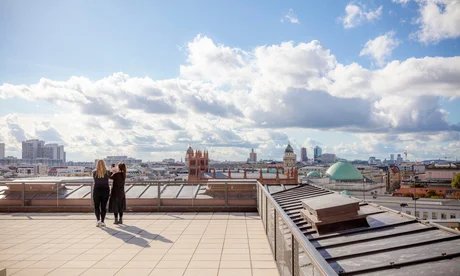 Blick von der Dachterrasse