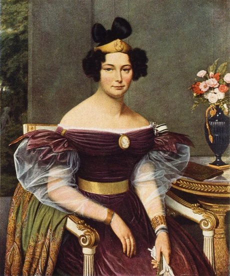 Adolf Henning, Auguste Fürstin von Liegnitz, 1832