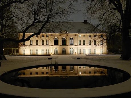 Schloss Schönhausen im Winter