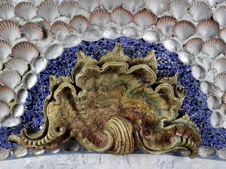 Neues Palais, Grottensaal, Deckenornament