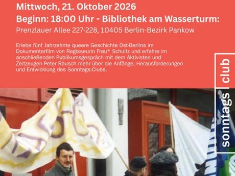 50 Jahre Sonntagsclub – Zwischen gestern und morgen / Filmscreening & Interview mit Peter Rausch