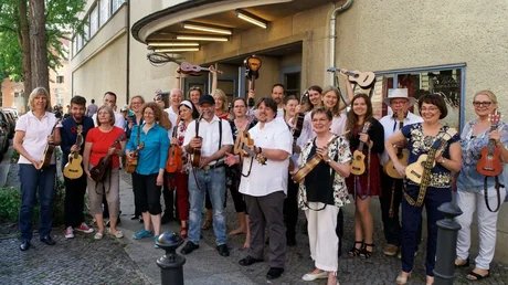 Ukulelen-Orchester The Gentle Ukes