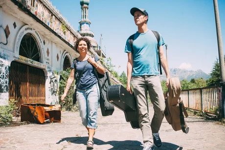 Folk rock from Seattle & Milano mit Mike Spine und Barbara Luna