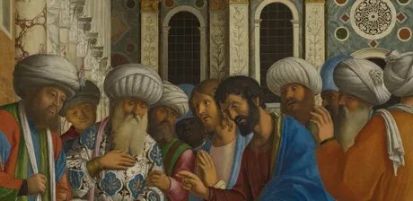 Cima da Conegliano, Die Heilung des Anianus durch den hl. Markus (Detail), 1497–1499