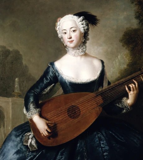 Antoine Pesne, Eleonore von Schlieben-Sanditten, Freifrau von Keyserlingk (1720–1755)