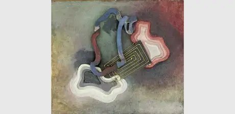 Friedl Dicker-Brandeis, Eine negative und eine positive Form eines Kraftfeldes, 1941