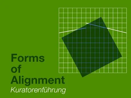 Kuratorenführung durch „Forms of Alignment“ mit Daniel Laufer