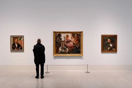In der Ausstellung „Lovis Corinth. Dann kam Berlin!“